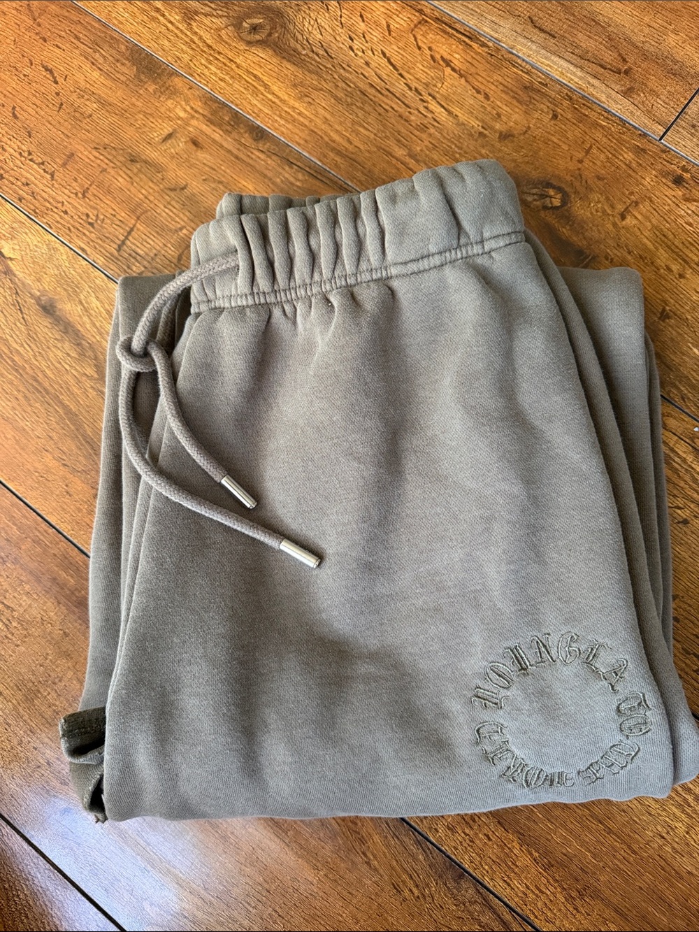 YoungLA Olive Track Joggers